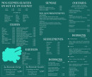 Menu Aux mille et une saveurs - La carte