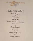 Menu La Fabrique du Terroir - Formules