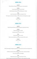 Carte et menu de Boniface Coquillages à Perpignan — Les plats à emporter