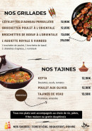 Menu L’Assiette - Les grillades et tajines