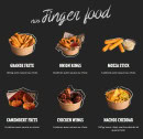 Menu My Beers - Les finger foods