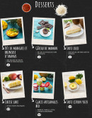 Menu My Little Warung - Les desserts