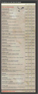 Menu Papa Dom's Pizza - Pizzas Tomates