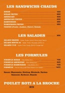 Menu Pizza bikers 66 - les sandwiches chaudes, les salades, les formules...