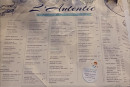 Menu L’Autentic - La carte