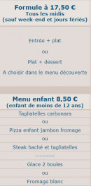 Menu Les Caves Mouragues - Formule et menu enfant