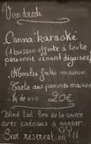 Carte et menu de Le p'ti Félicien à Saint Feliu d'Avall — Un exemple de menu du jour