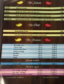 Carte et menu de La Dolce Vita à Villeneuve de la Raho — les salades et plats,...