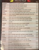 Carte et menu de La Dolce Vita à Villeneuve de la Raho — les pizzas base tomate