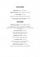 Carte et menu de Lac i Va Bé à Villeneuve de la Raho — Les entrées