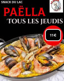 Carte et menu de Le snack Chez Fifi à Villeneuve de la Raho — La paella