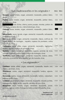Carte et menu de Pizza Raó à Villeneuve de la Raho — page 1
