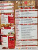 Menu Pizza Bonici - Les menus, tapas, pizzas...