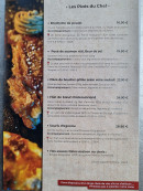 Menu La Box - Les burgers