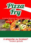 Menu Pizza fry - Carte et menu Pizza fry Saint Esteve