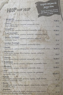 Carte et menu de Hop hop hop pizza à Banyuls Dels Aspres — Les pizzas