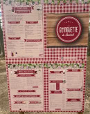 Carte et menu de La Guinguette de Clairfont à Toulouges — La carte