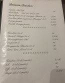 Menu Olett'Market - Les boissons