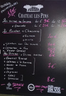Carte et menu de Le comptoir de l'Huître à Le Barcares — Les huitres, planches et fritures
