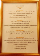 Carte et menu de L'Un des Sens à Torreilles — La carte