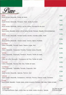 Menu L'Amici - Les pizzas