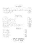 Menu La Bonn' Pizza - Les viandes, poissons et boissons