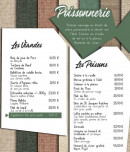 Carte et menu de Chez Pujol à Port Vendres — Les viande set poissons
