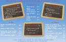 Carte et menu de Le Poisson Rouge à Port Vendres — Les entrées, plats, desserts, ...