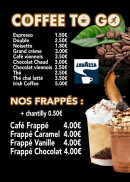 Menu 100% Vitamines - Les frappés et coffee to go