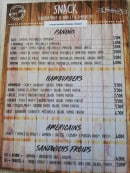 Menu Chez Ailly - Les paninis et burgers,..