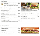 Menu Tacos Town - Les burgers et sandwichs