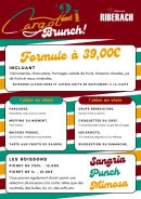 Menu Cargol'21 - La carte brunch