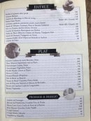 Carte et menu de Les enfants Terribles des Albères à Laroque des Alberes — entrees, plats...