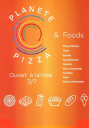 Carte et menu Planete Pizza & Foods Saint Cyprien