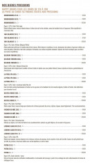 Menu Académie de la Bière - Les bières pressions