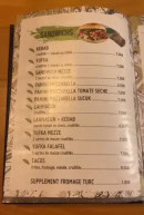 Menu Au Laurier - Sandwichs