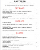 Menu Bastardo - Bastardo