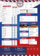 Menu Burger Club - Incontournables, salades, friterie,...