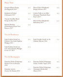 Menu Chez Yvonne - Les vins page 3