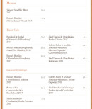 Menu Chez Yvonne - Les vins page 4