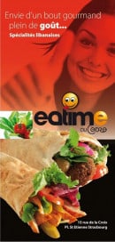 Menu Eatime - La carte et menu eatime strasbourg