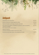 Menu Il Felice - Les antipastis