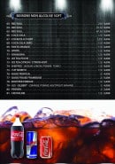 Menu Kopar Night KNK - Les boissons non alcoolisées et softs