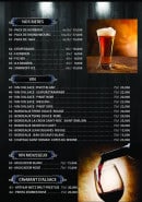 Menu Kopar Night KNK - Les bières et vins