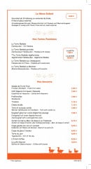 Menu La Taverne Du Quai - Le menu enfant, tartes flambés et desserts