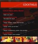 Menu Le Coco Lobo - Les cocktails sans alcool