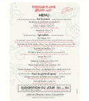 Menu Poids Plume - Le menu sur le pouce, les spécialités ...