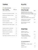 Menu Riva Comptoir Méditerranéen - La carte