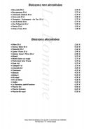 Carte et menu de Trattoria La Romaine à Niederbronn les Bains — Les boissons