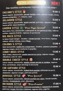Carte et menu de La Bella Flamm’s à Duppigheim — Pizza street